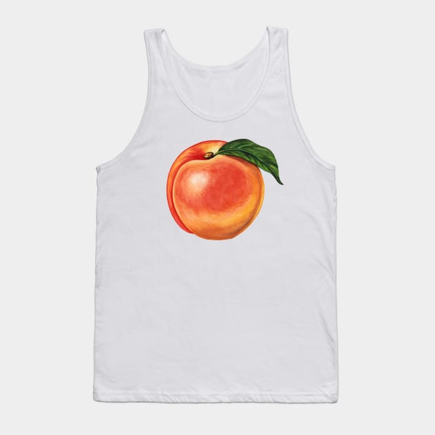 Peach Tank Top by KellyGilleran